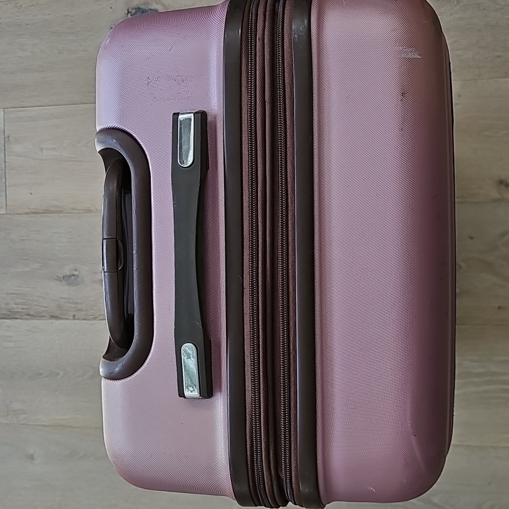 Samsonite Pink Hardshell Medium Luggage - Picture 3 of 15